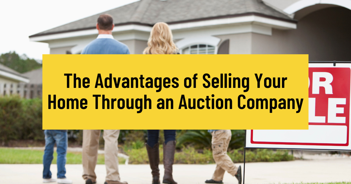 The Advantages Of Selling Your Home Through An Auction Company Busy