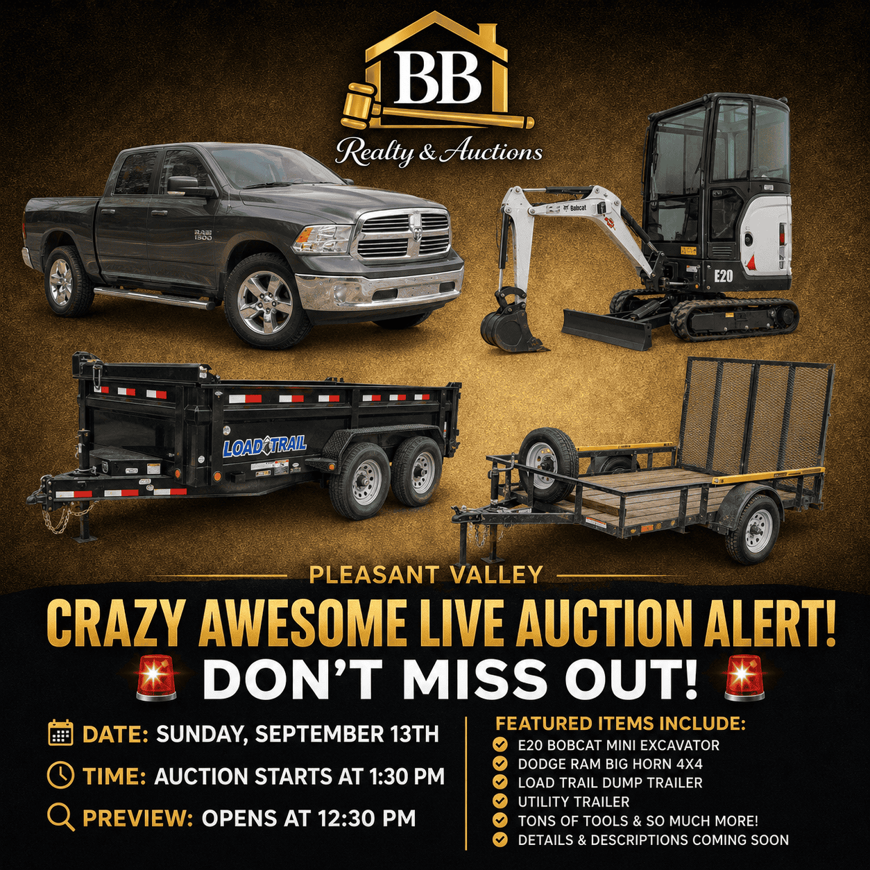 Pleasant Valley Live Auction